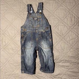 9 month insulated Oshkosh overall bibs